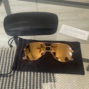 Revo Relay petite women’s polarized aviator sunglasses